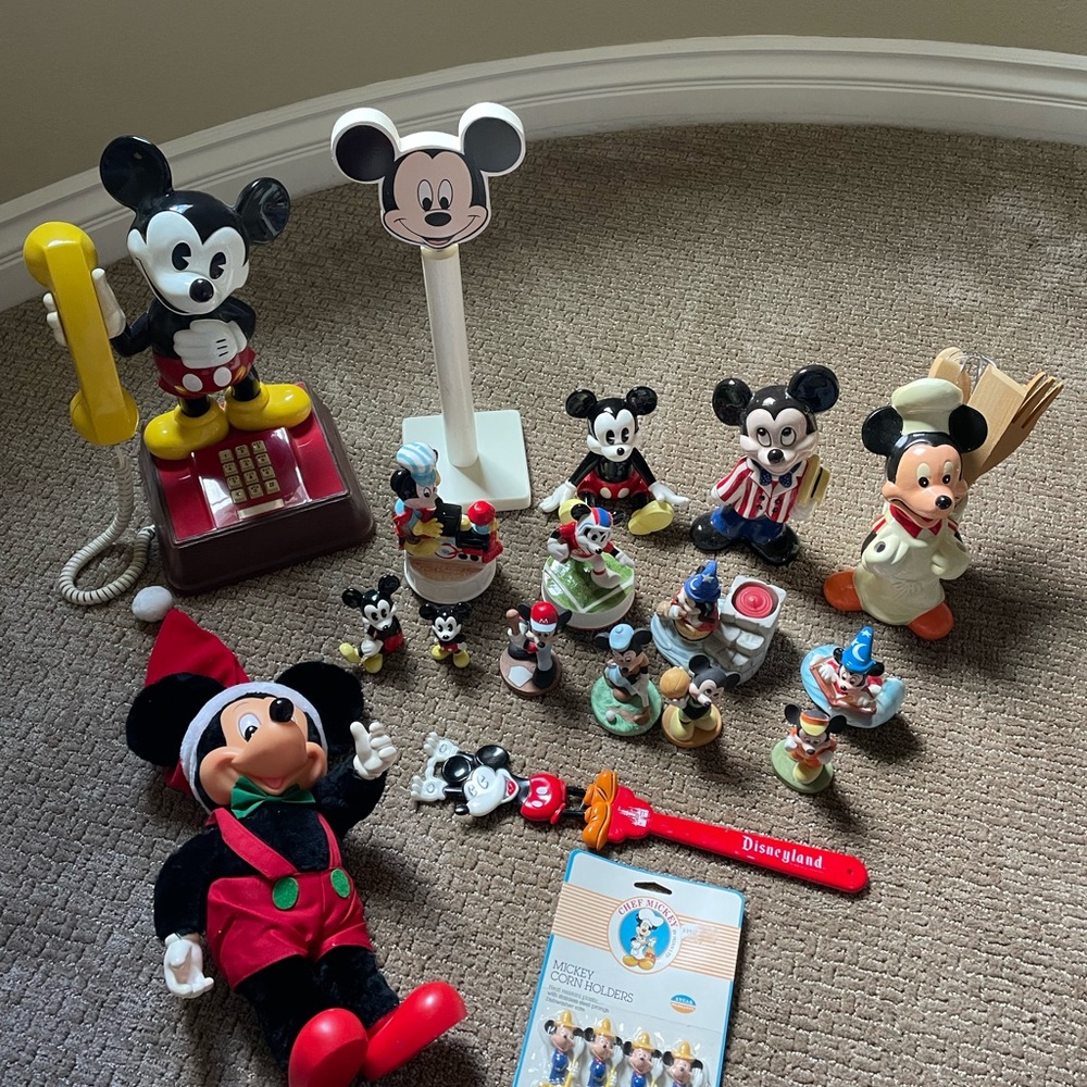 Original Mickey Mouse collectibles